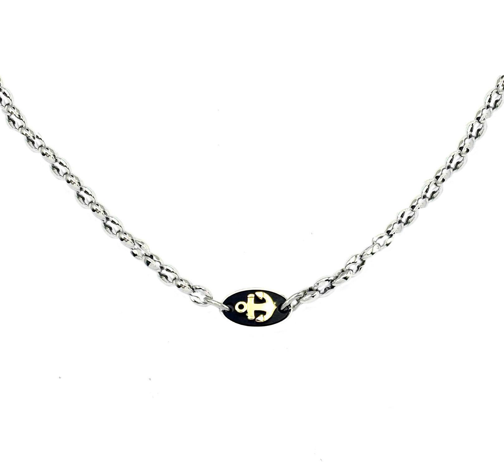 Welch Çelik Çapa Kolye