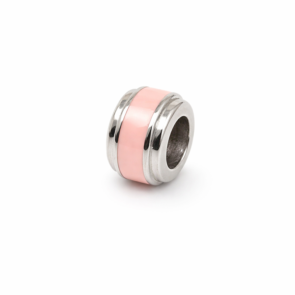 ​​​​​​​​​​Welch Çelik Pembe Charm Boncuk Welch Çelik Charm Modelleri - WELCH 