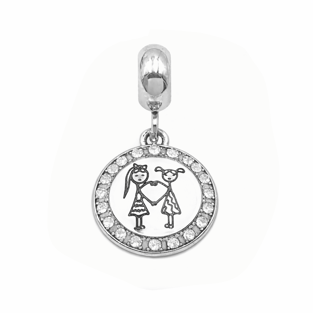 Welch Çelik Anne Kız Çocuğu Charm  Welch Çelik Charm Modelleri - WELCH 