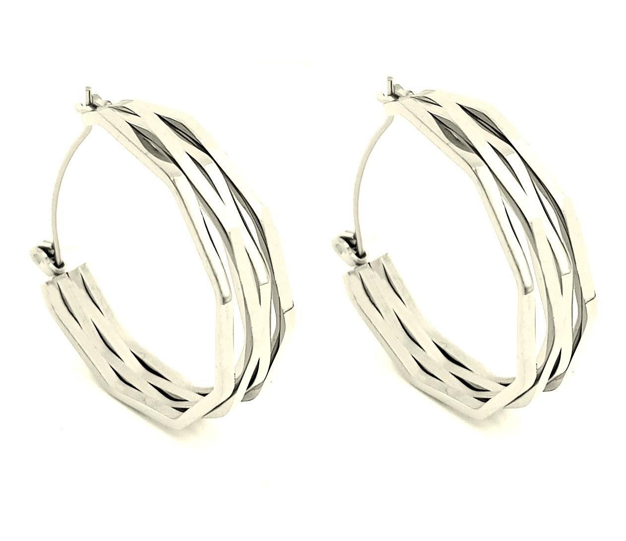 Welch Çelik Halka Küpe