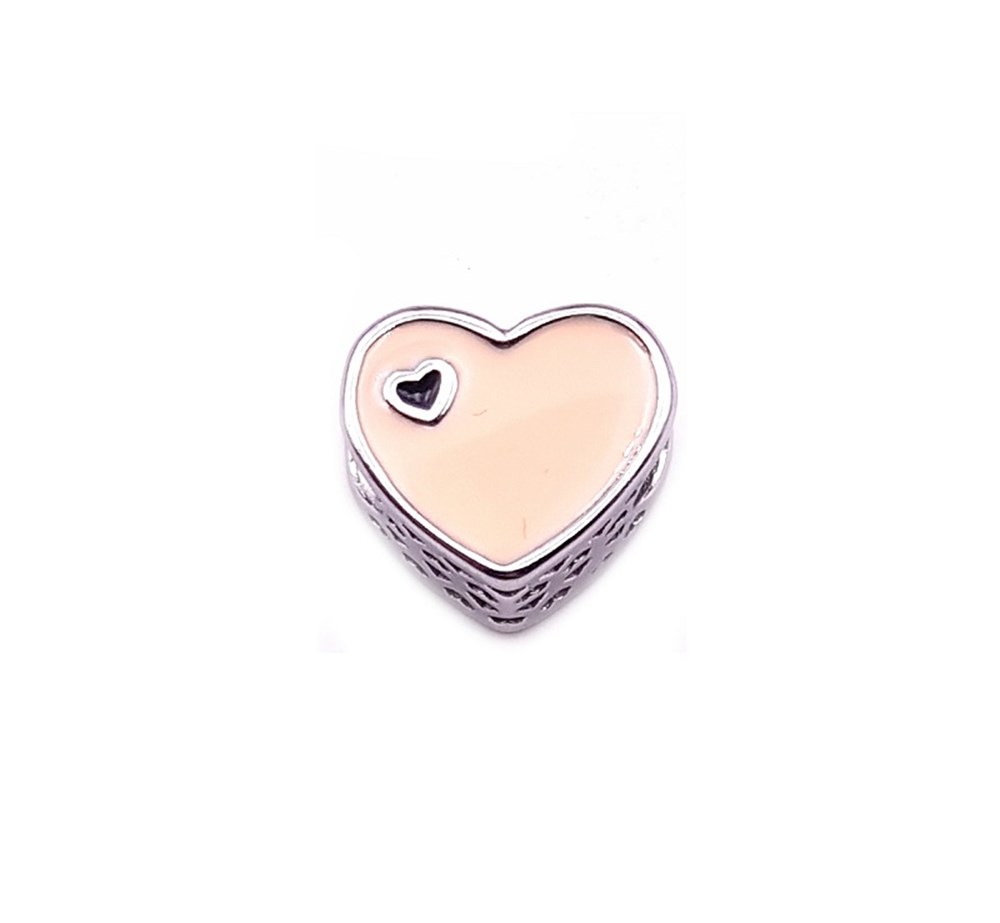 Welch Çelik Kalp Charm 