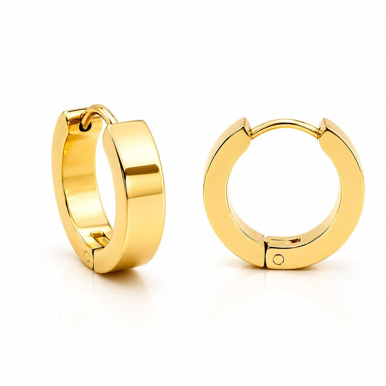 ​​​​​​​​​​​​​​Welch Gold Kaplama Çelik Küçük Halka Küpe  Welch Çelik Küçük Halka Küpe ve Unisex Halka Küpe Modelleri | WELCH 