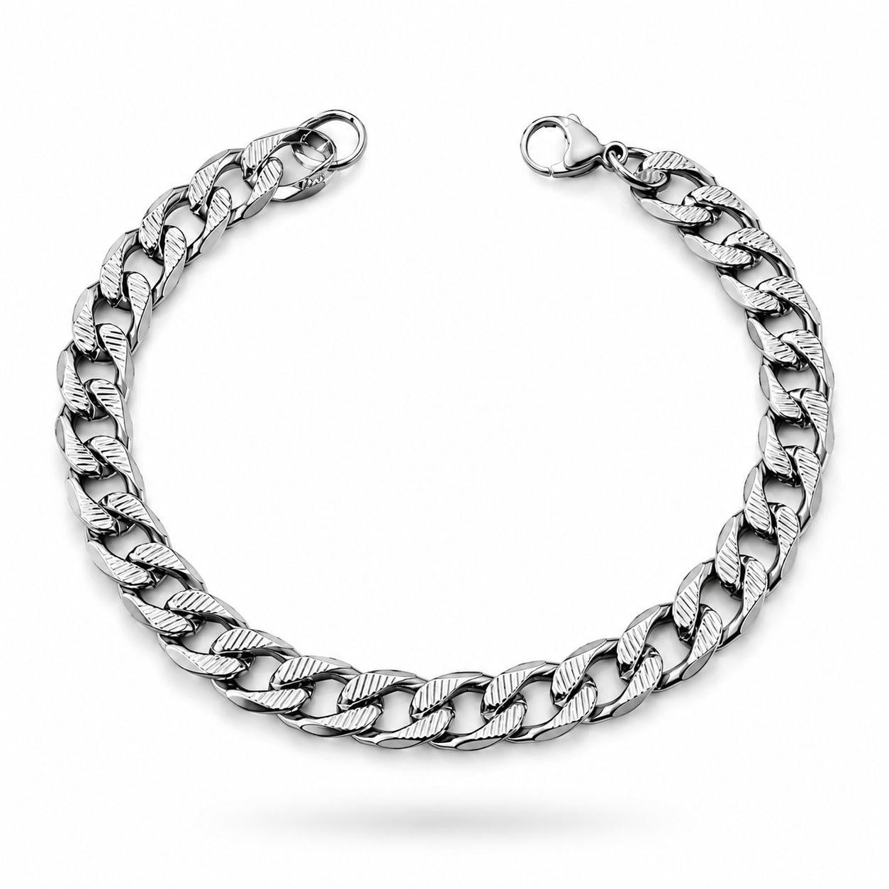 Welch Erkek Çelik Zincir Bileklik Welch Çelik Künye Detaylı Erkek Bileklik Erkek Çelik Bileklik ve Erkek Bileklik Modelleri - WELCH 