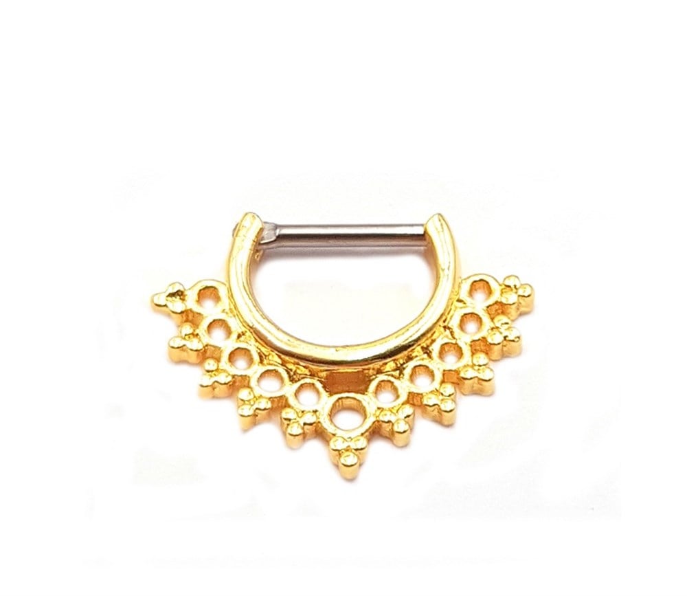 Welch Steel Mandala Septum Piercing