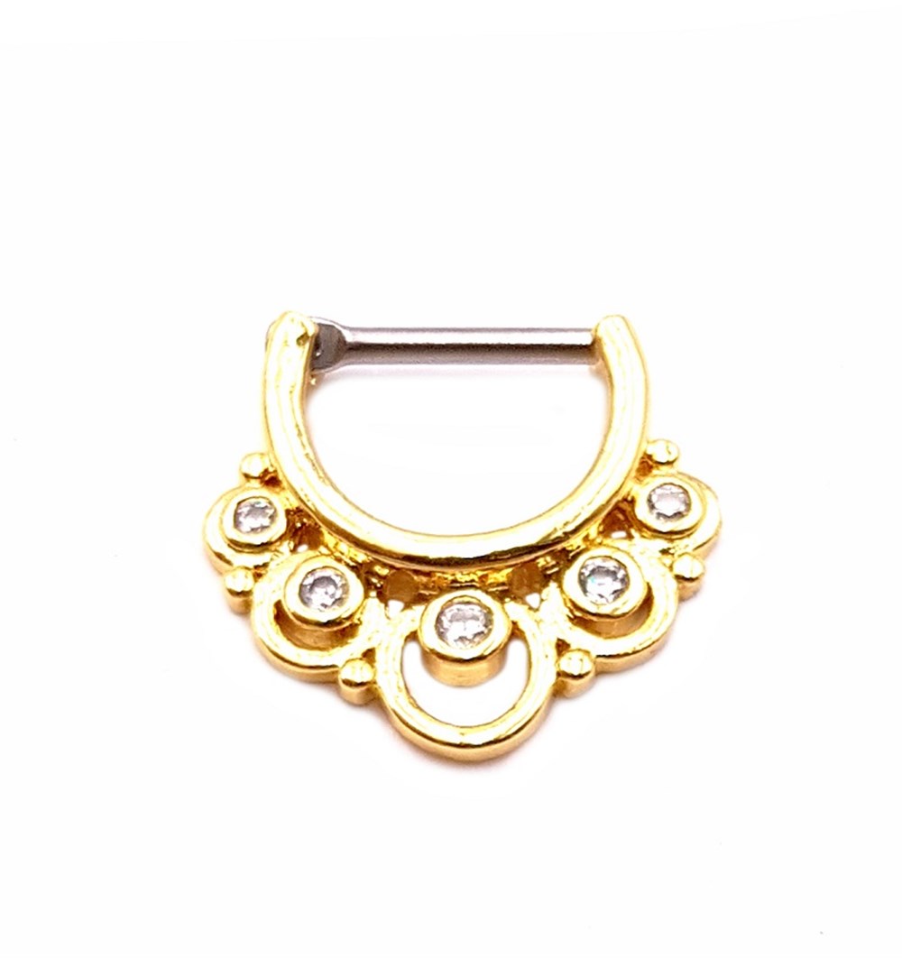 Welch Çelik Mandala Septum Piercing