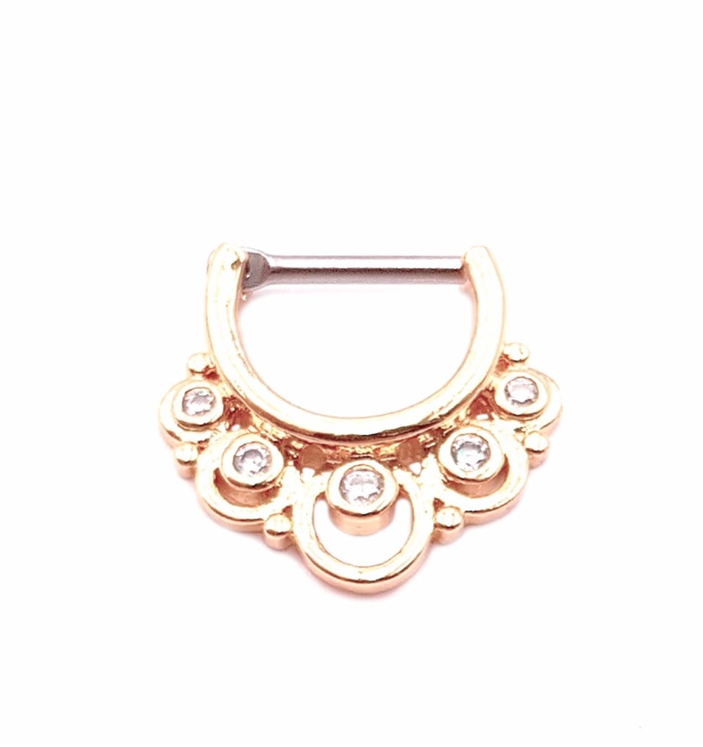 Welch Çelik Mandala Septum Piercing