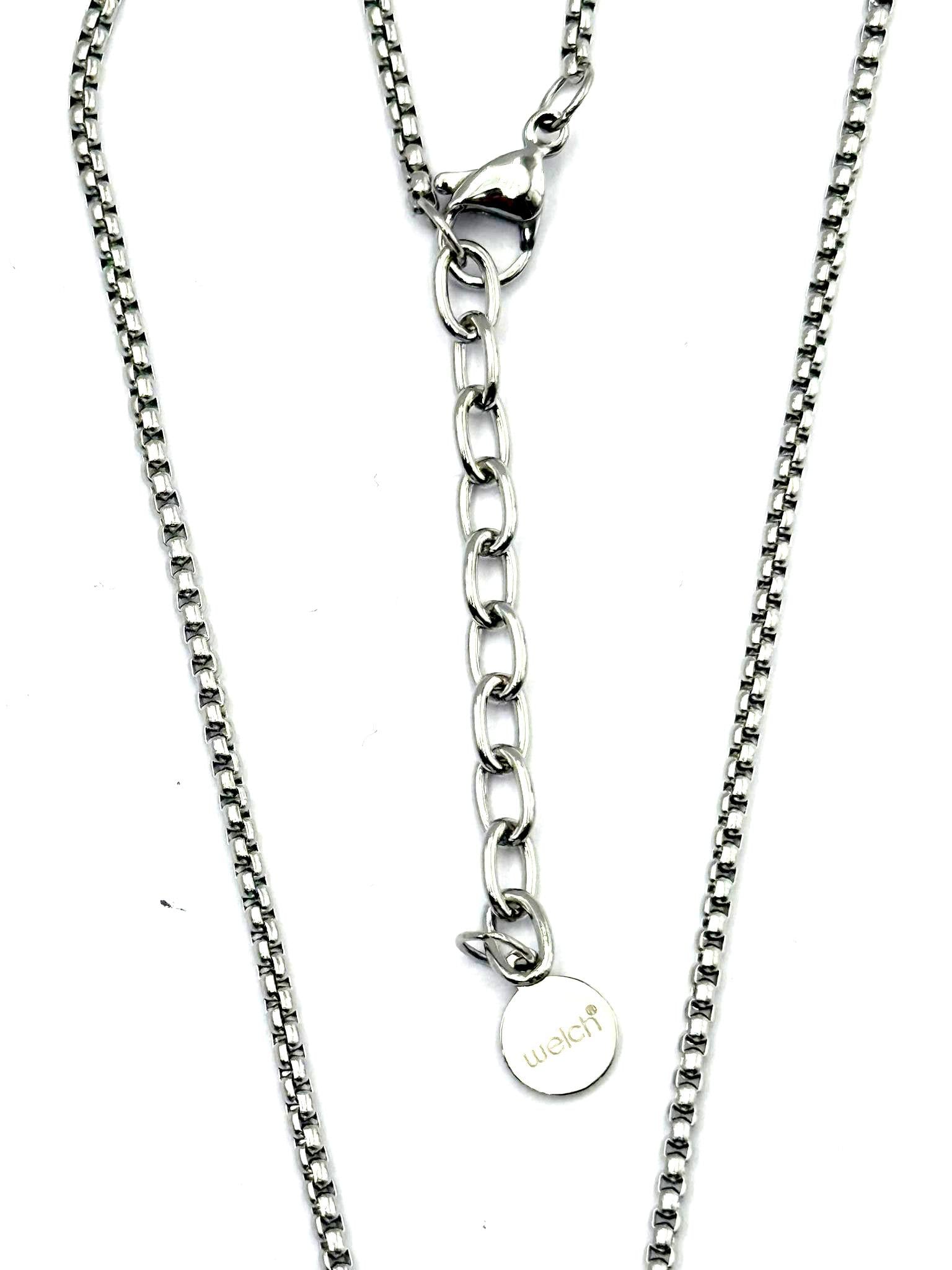 Welch Çelik Pusula Kolye