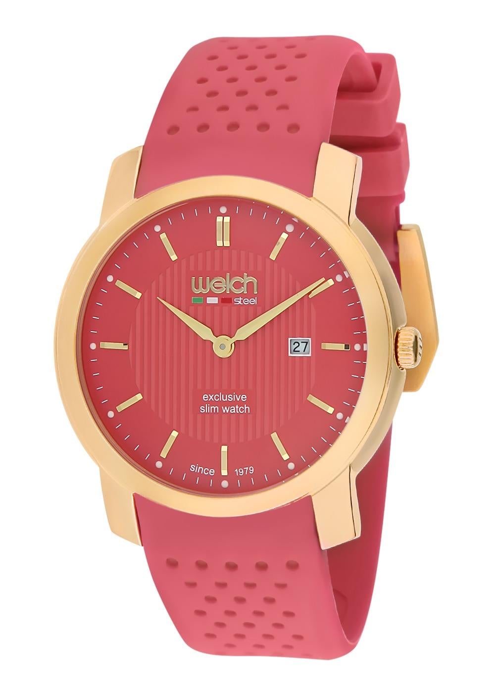 Welch Çelik Renkli Unisex Saat Welch Çelik Renkli Unisex Saat ve Renkli Saat Modelleri - WELCH 