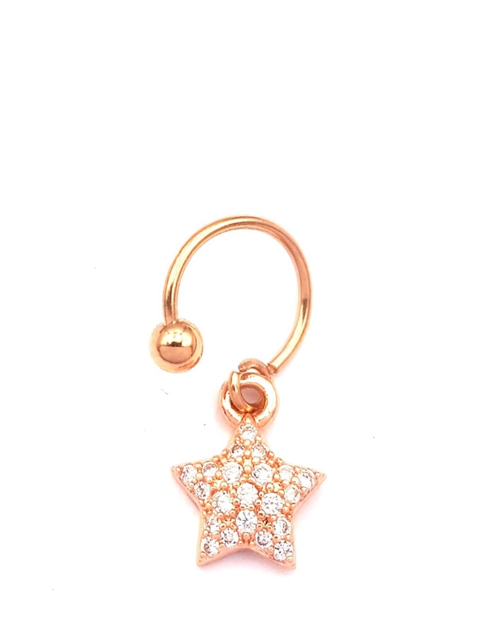 Welch Çelik Sallantılı Yıldız Piercing