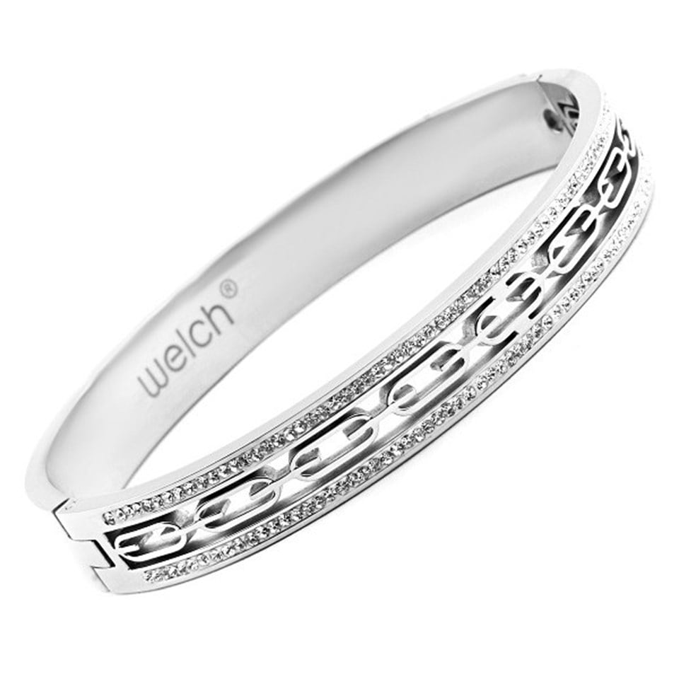 Welch Stainless Steel Womens Bracelet