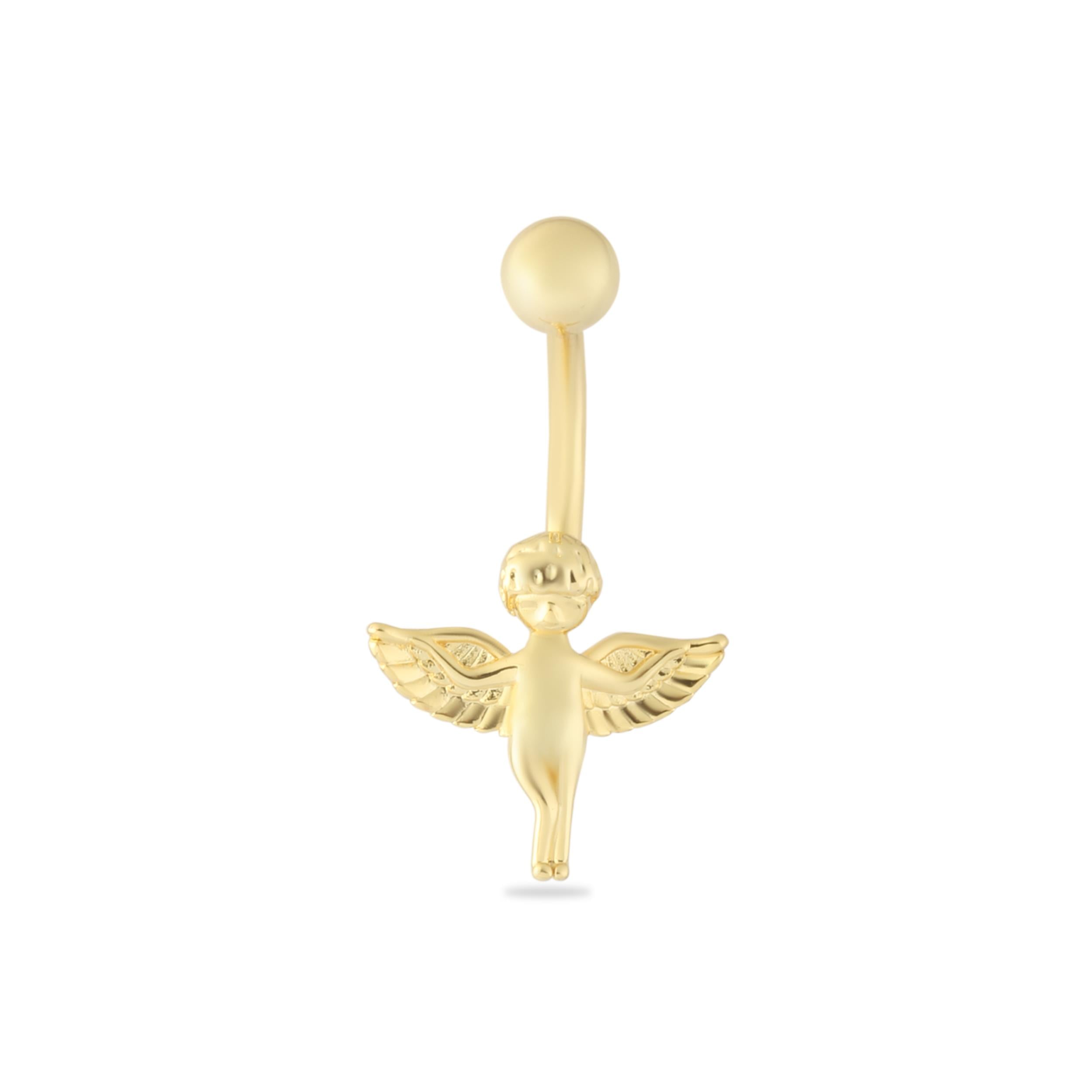 Welch Çelik Taşlı Göbek Melek Piercing