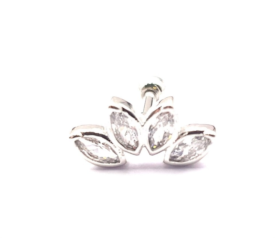 Welch Çelik Tragus Helix Piercing