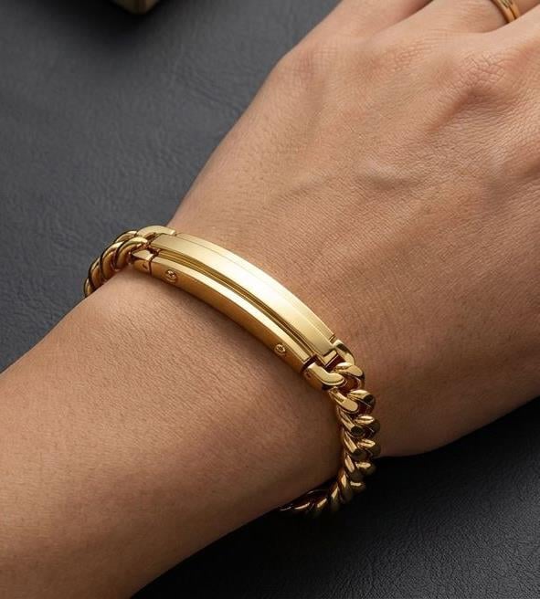 Welch Gold Steel Bracelet
