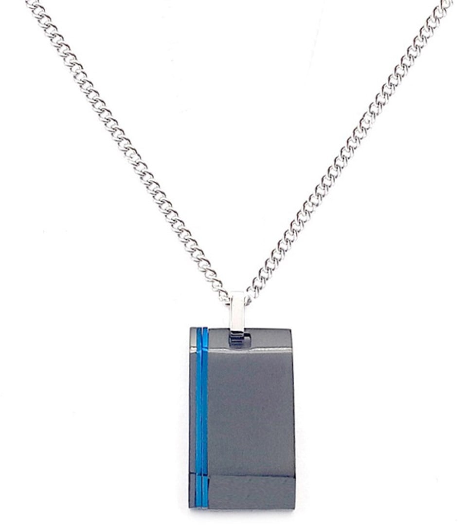 Welch Mens Steel Necklace