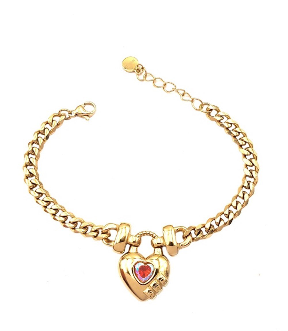 Welch Gold Çelik Asma Kilit Bileklik