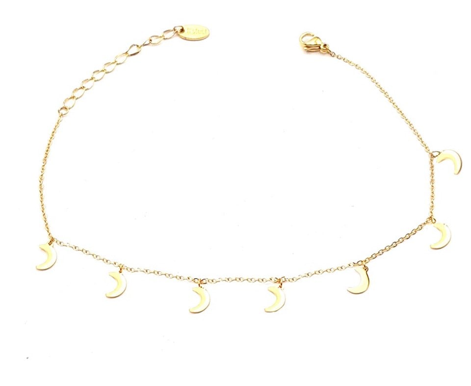 Welch Gold Çelik Ay Halhal