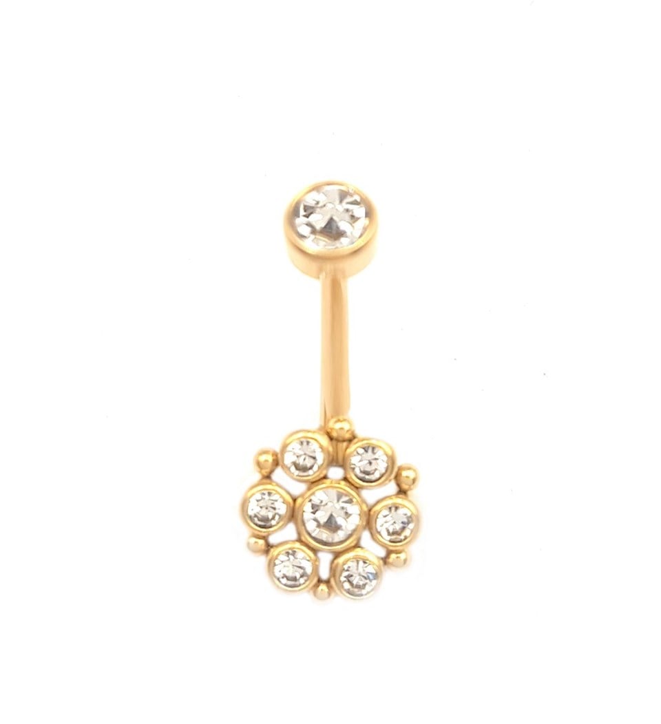 Welch Gold Çelik Göbek Piercing