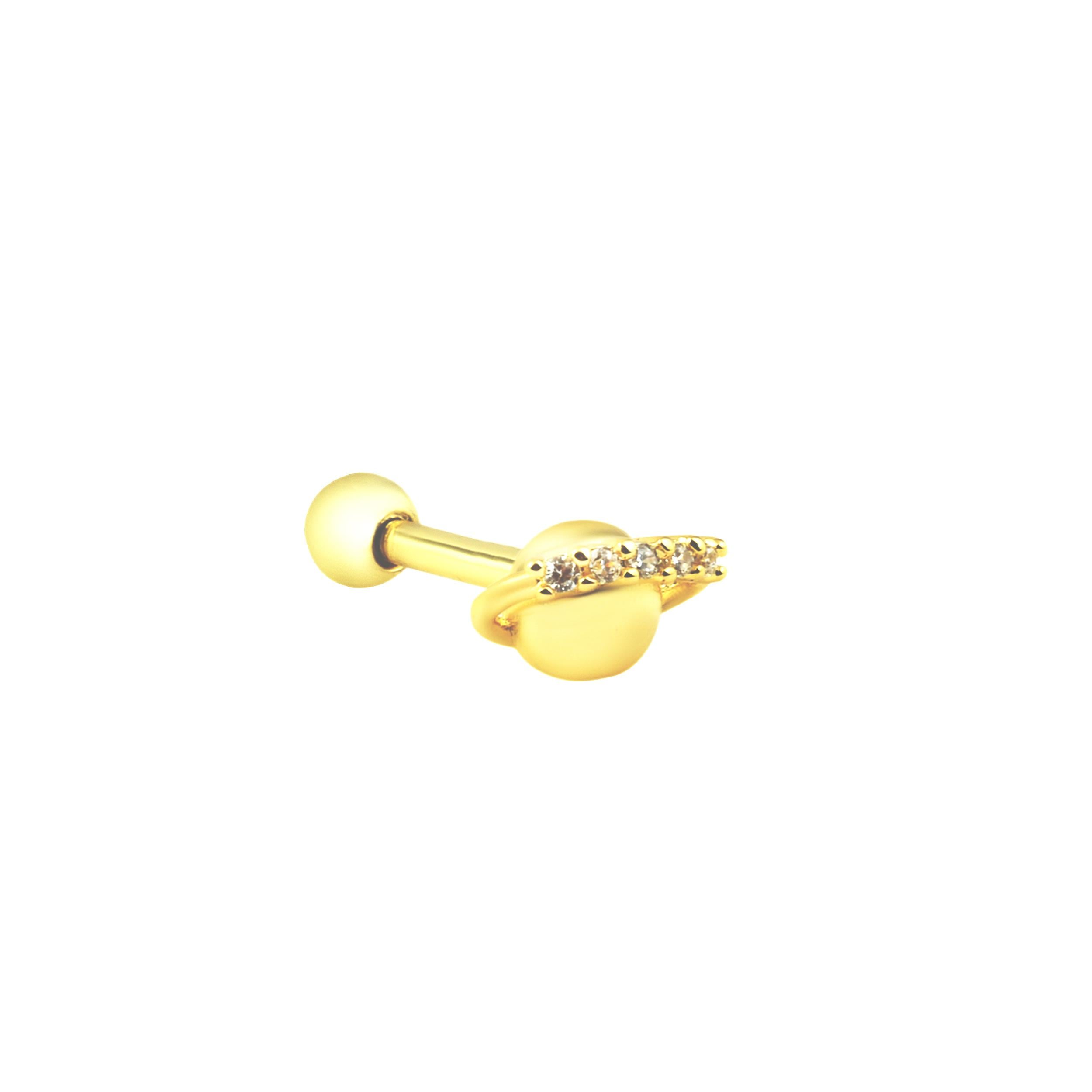 Welch Gold Çelik Helix Tragus Piercing