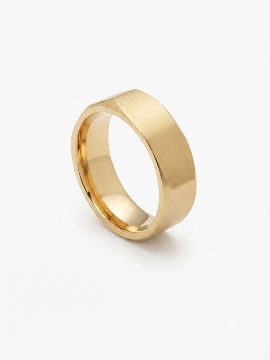 Welch Gold Erkek Köşeli Çelik Yüzük Welch Gold Erkek Köşeli Çelik Yüzük ve Erkek Yüzük Modelleri - WELCH 