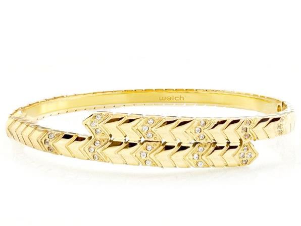 Welch Gold Taşlı Çelik Bileklik