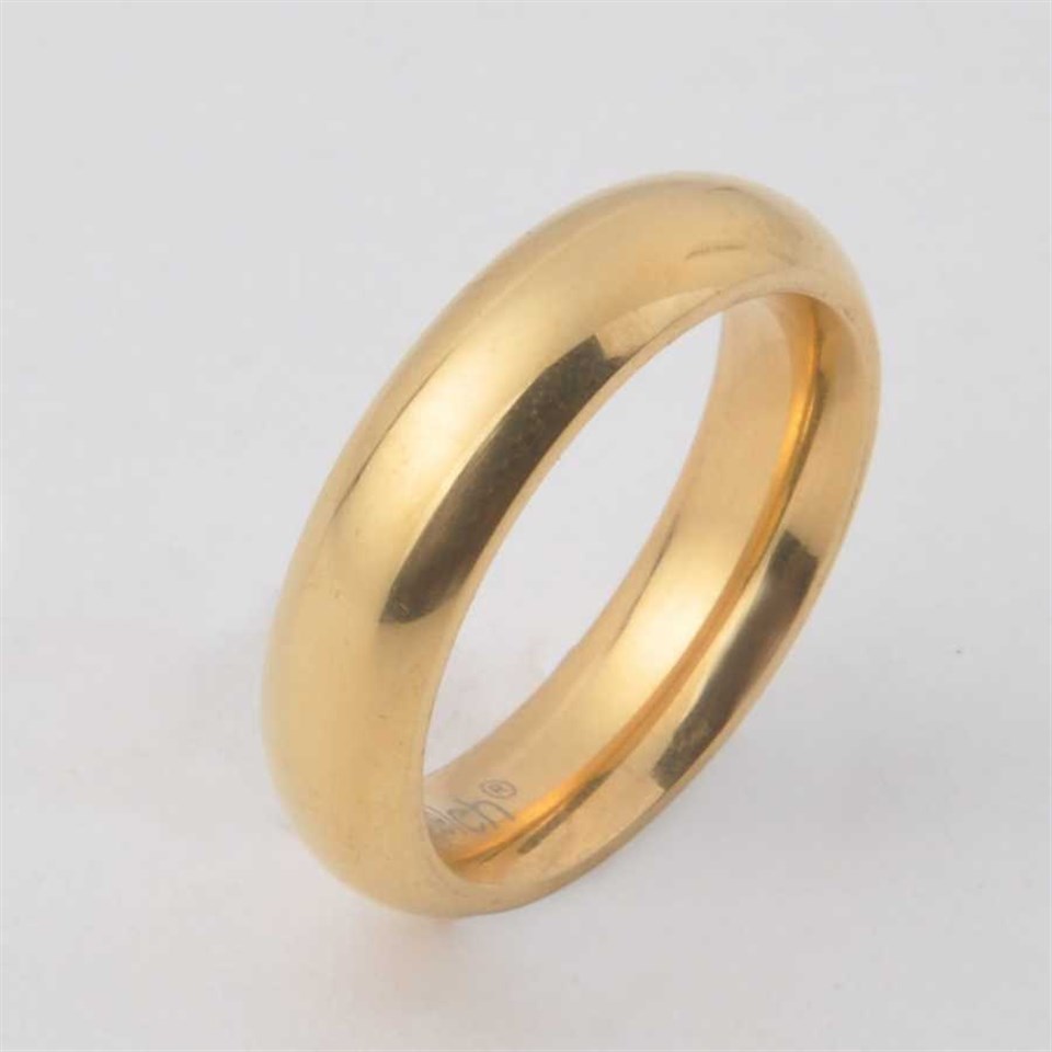 Welch Gold Unisex Çelik Alyans Yüzük