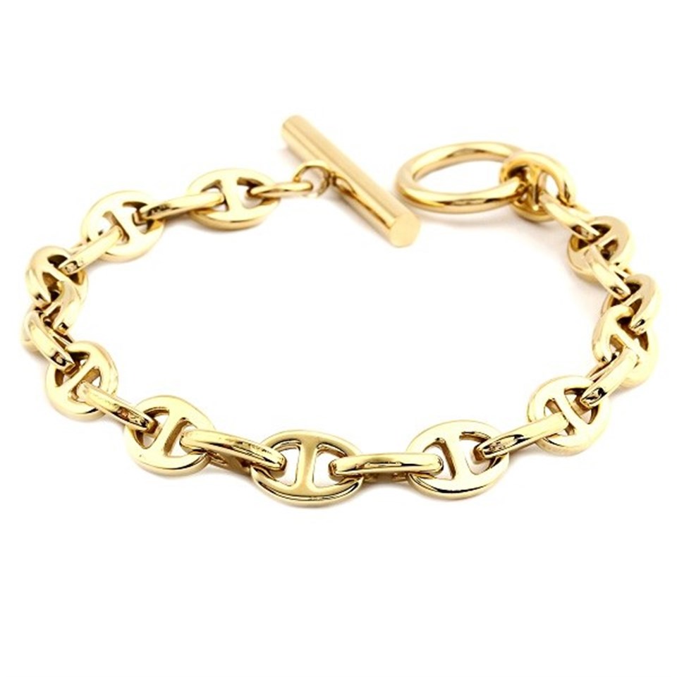 Welch Gold Chain Womens Steel Bracelet