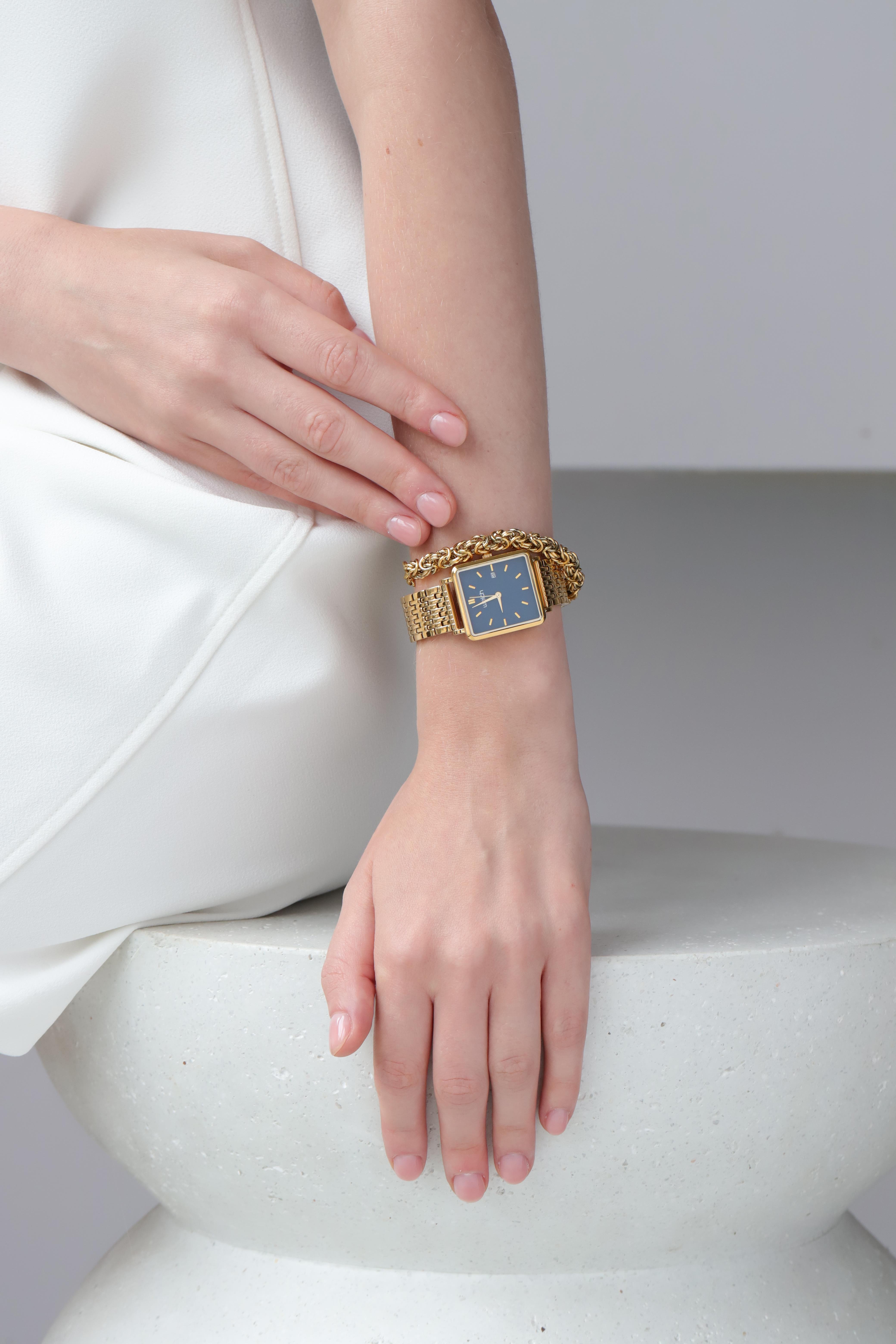 Welch Thick Chain Gold Womens Steel Bracelet
