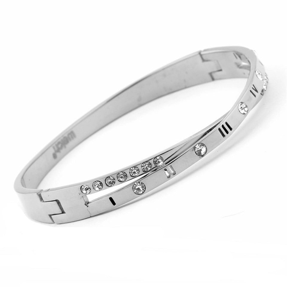 Welch Roman Numeral Stone Bracelet