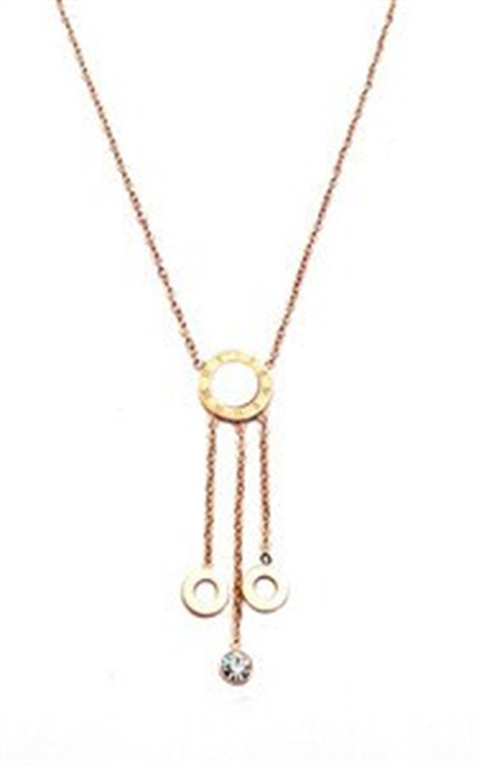 Welch Rose Çelik Kolye