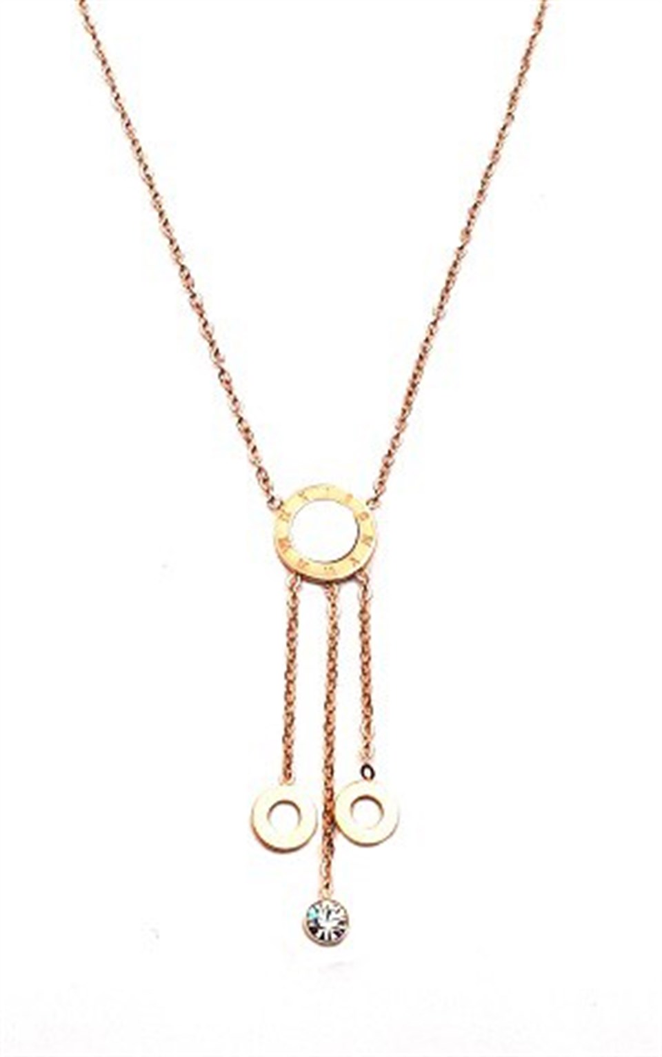 Welch Rose Çelik Kolye