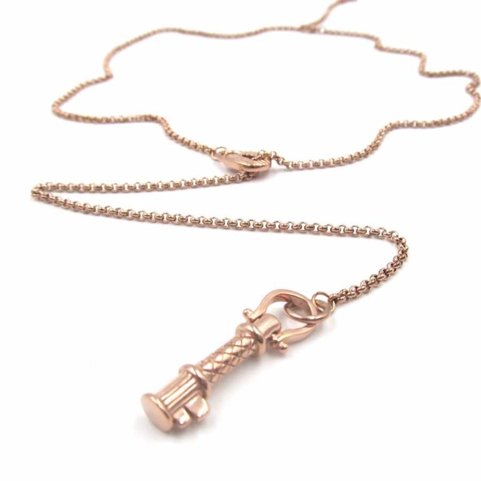 Welch Rose Çelik Kolye