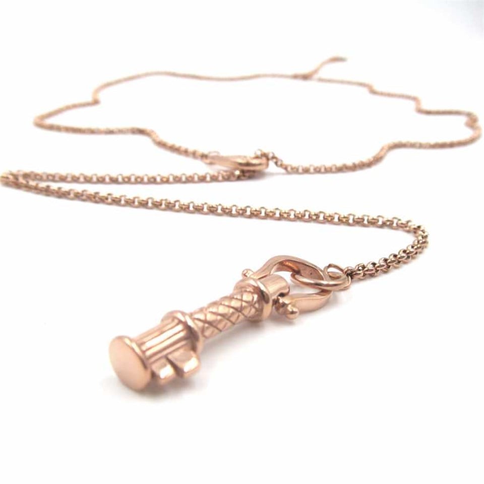 Welch Rose Çelik Kolye