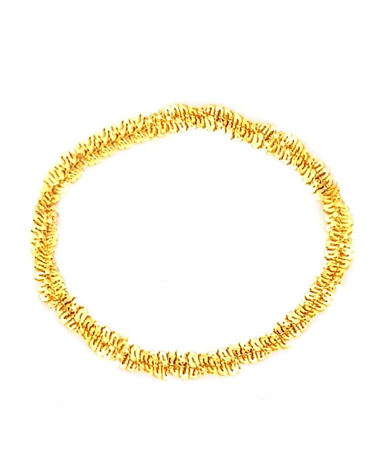 Welch Tasarım Gold Çelik Yüzük