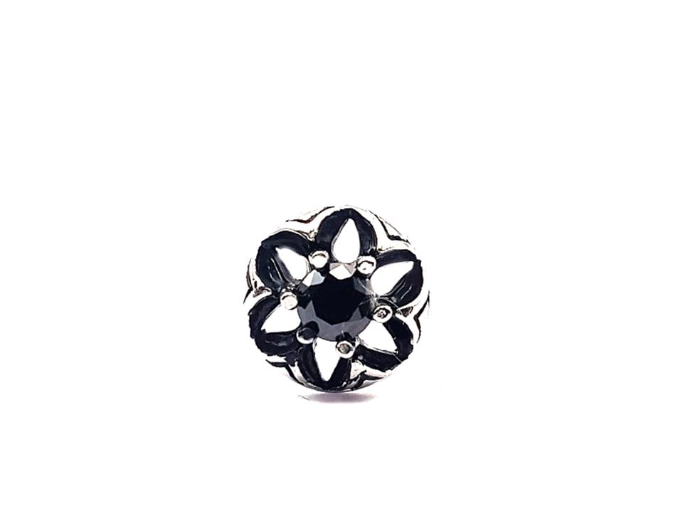 ​​Welch Mens Steel Stone Earrings