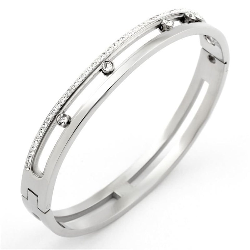 Welch Taşlı Kadın Çelik Bileklik