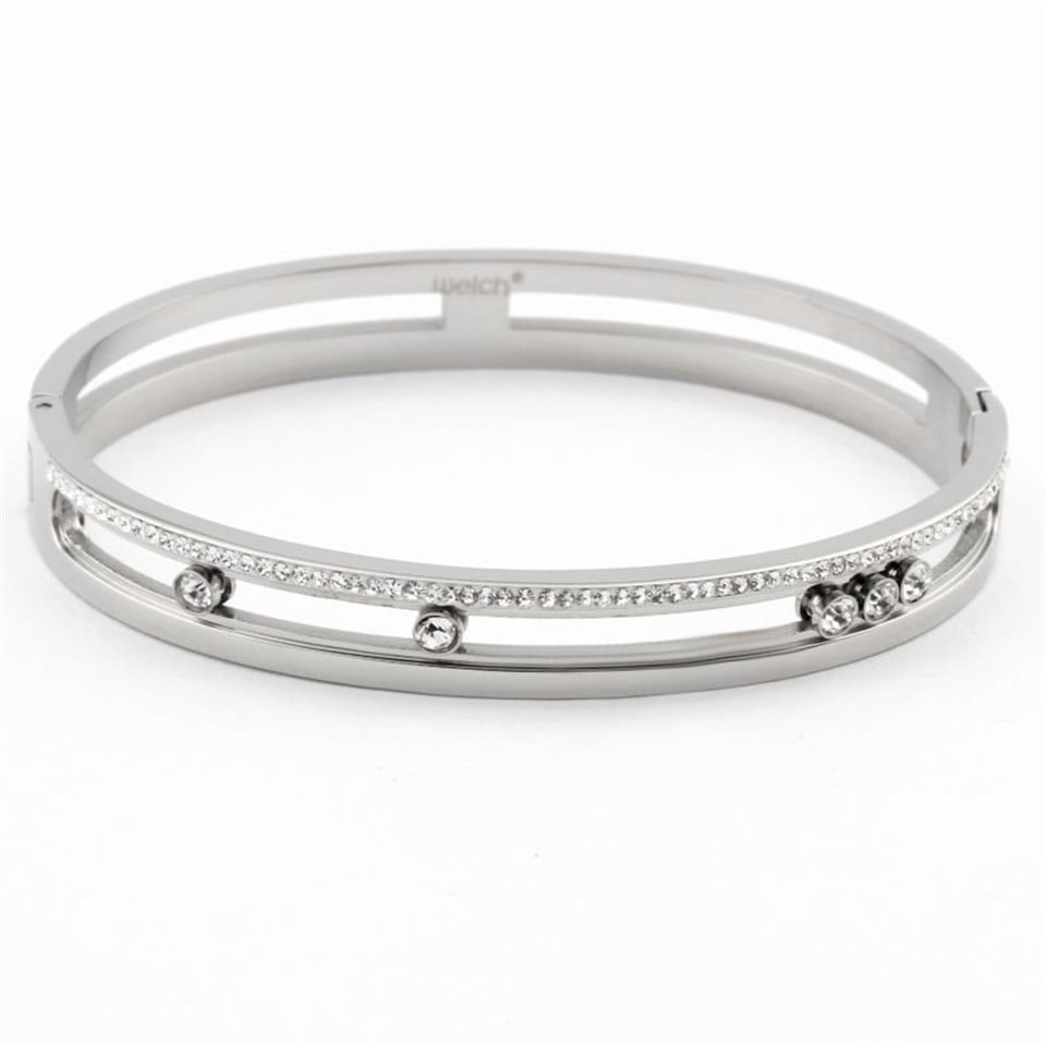 Welch Taşlı Kadın Çelik Bileklik