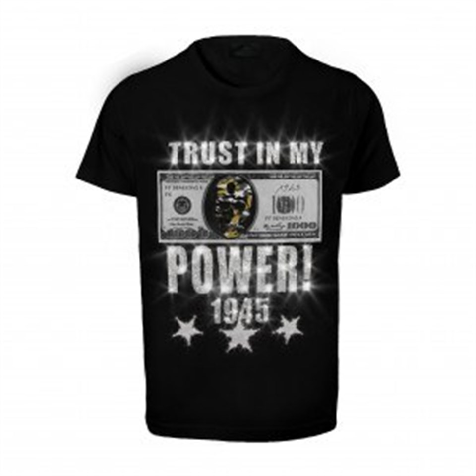 Welch U-1945 I Dollar Trust My Strength Skull T-Shirt