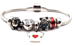 ​​Welch Steel Charm Bracelet