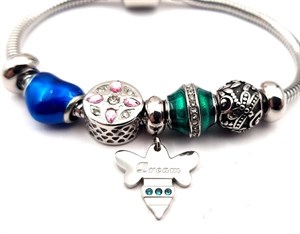 ​​​Welch Steel Charm Bracelet