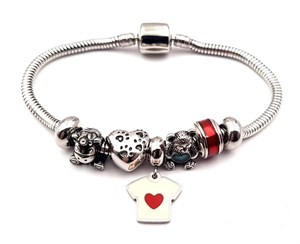 ​​Welch Steel Charm Bracelet