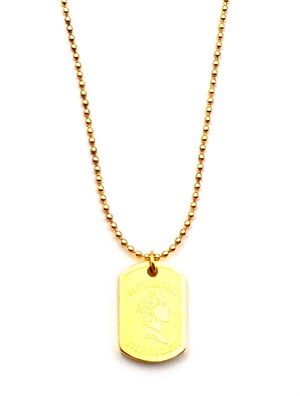 ​Welch Steel Gold Plate Necklace