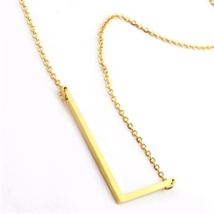 Welch Steel L Necklace