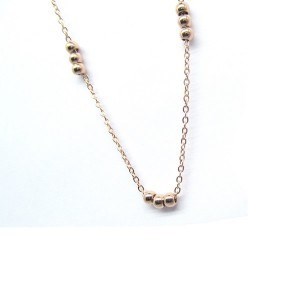 ​​​​​​​​​​​​​​​​​​ Welch Çelik Rose Top Boncuklu Kolye