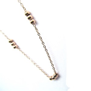 ​​​​​​​​​​​​​​​​​​ Welch Çelik Rose Top Boncuklu Kolye