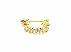 ​​​​​​​​Welch Steel Stone Nose Stud Piercing
