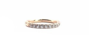 ​​​​​​​​​Welch Steel Stone Hoop Nose Stud Piercing
