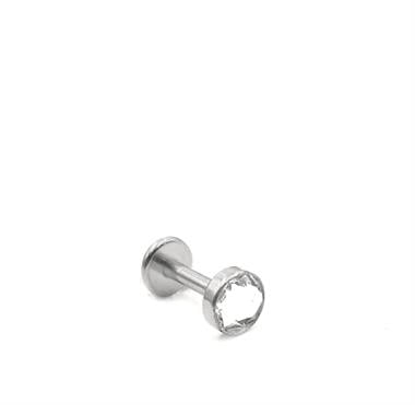 ​ Welch Çelik Tek Taşlı Tragus Helix Piercing
