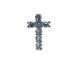 ​​​​​​​​​​​Welch Steel Tragus Crucifix Piercing