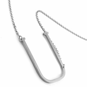 ​​Welch Steel U Necklace