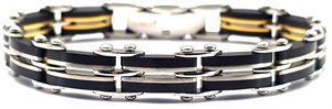 ​​​​​Welch Double Sided Mens Steel Bracelet